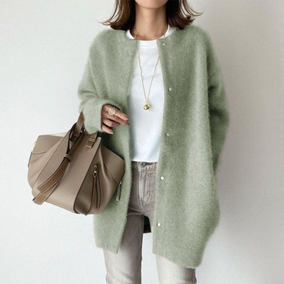 Lina | Kuscheliger Cardigan-Mantel