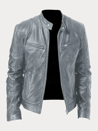 Leon | Casual Lederjacke