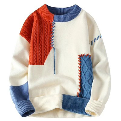 Patchwork-Pullover