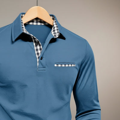 Mason | Langarm-Poloshirt