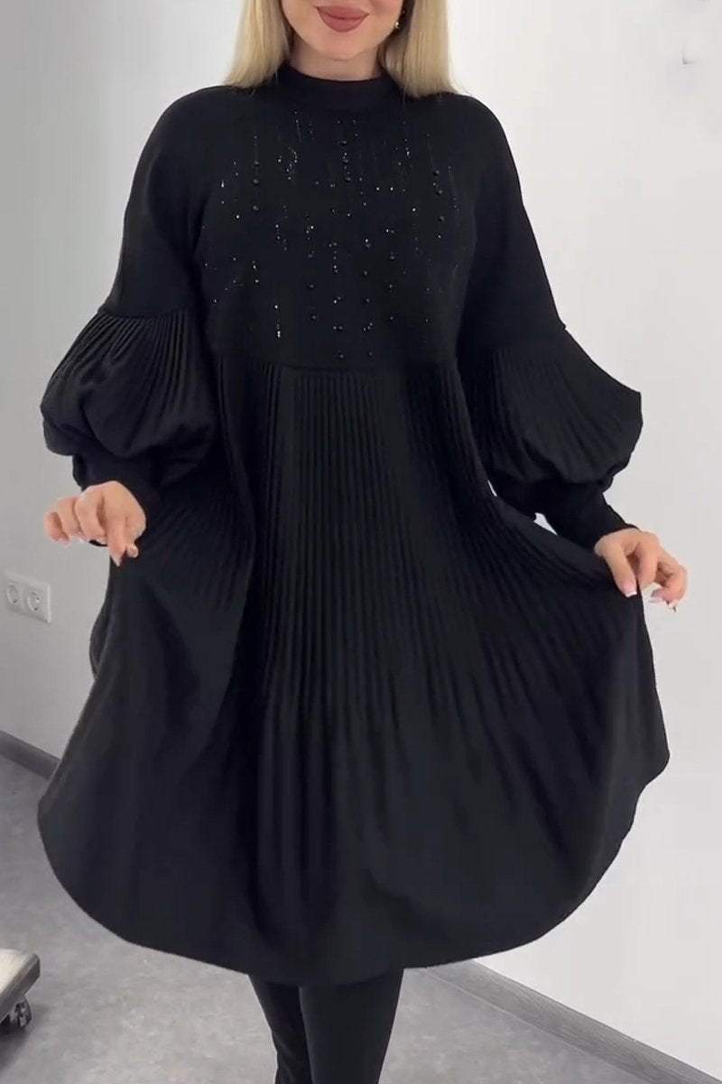 ADRIENNE | Faltenkleid